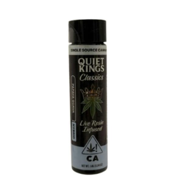 Papaya Guava [H] | 1.4g Live Resin Infused Pre-Roll | Quiet Kings at Hot Box Dispensary