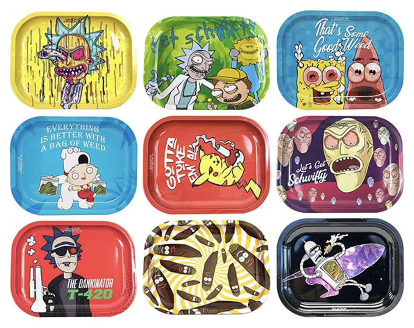 Rolling Trays - Large