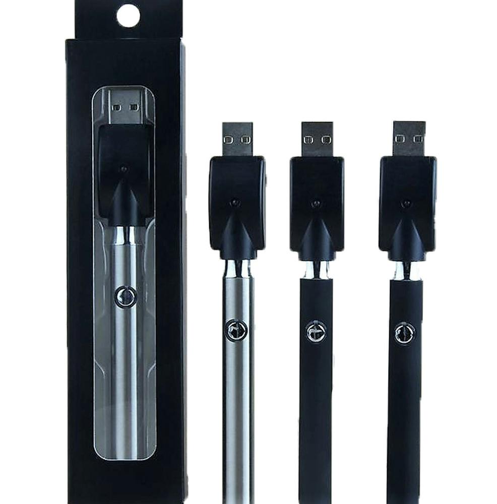 LuvBuds 350mAh Variable Voltage Battery + Charger - Stainless at Budr Cannabis - Yonkers