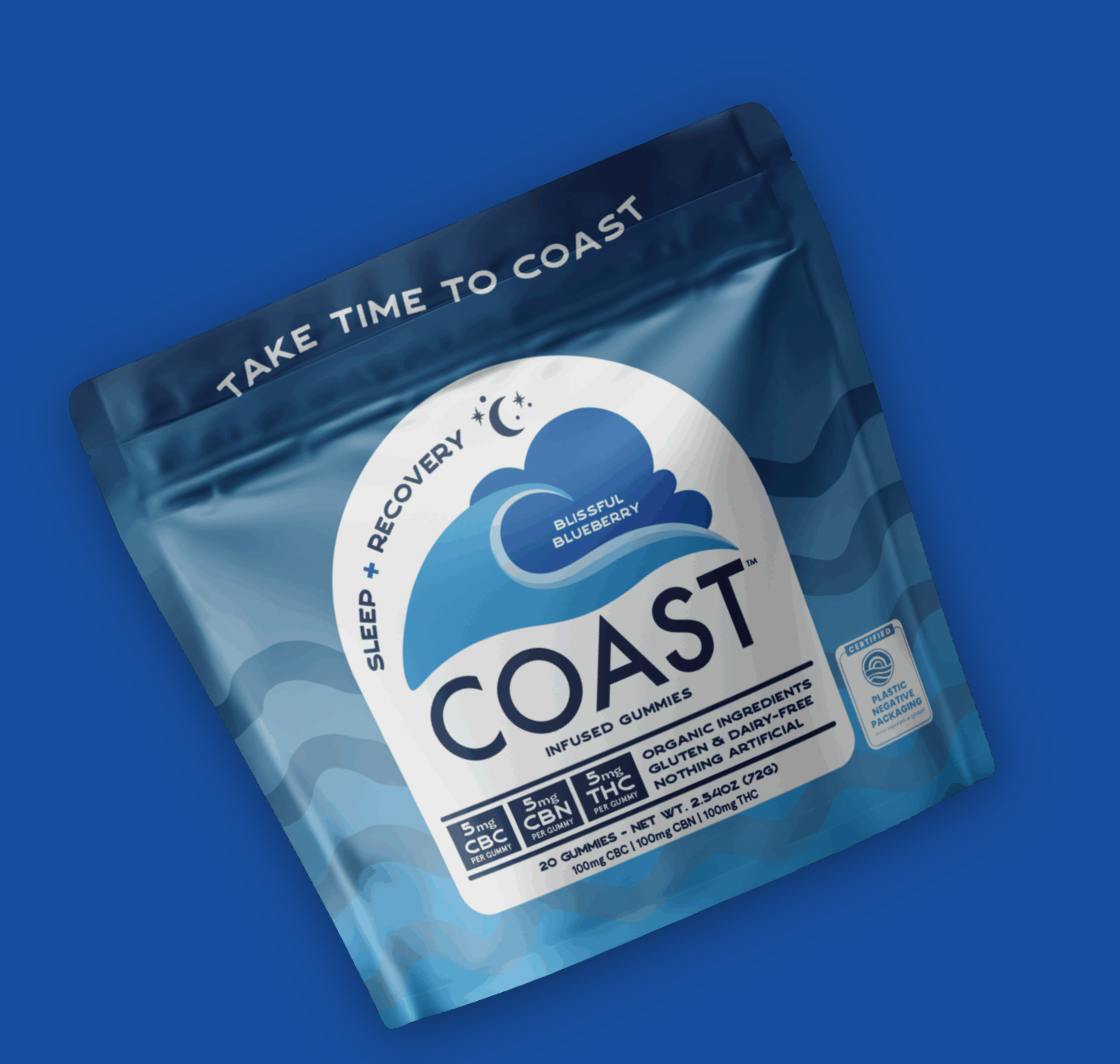 20pk Soft Lozenge Blissful Blueberry CBC:CBN 1:1:1