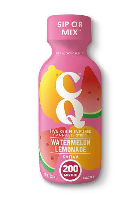 CQ - 2oz Live Resin Syrup - 200mg - Watermelon Lemonade - Satvia