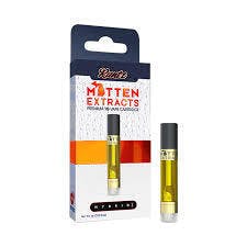 Mitten Extracts - Cartridge 1g - Runtz - Hybrid cannabis product
