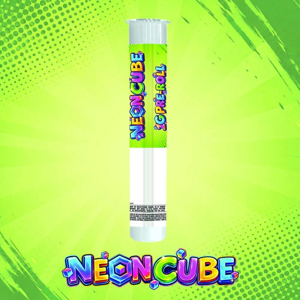 White Label - Pre-roll 1g - Neon Cube