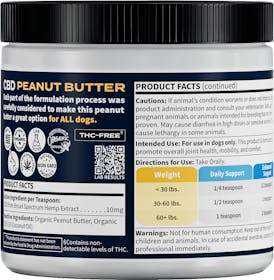 Organic CBD Pet Peanut Butter (500mg)