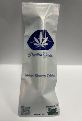 Priscilla's Garden - Lemon Cherry Zolato - Preroll - Powered By Picky Stick - 2G