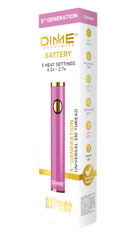 Dime - 5th Gen Battery - Pink