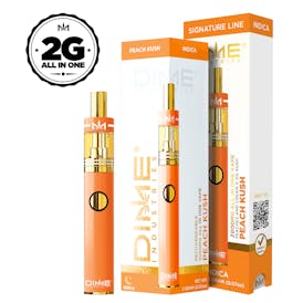 Dime - Peach Kush - Indica - 2G Disposable