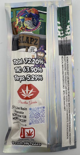 Sorcery x Priscilla's Garden - Slapz - Live Rosin - 1G