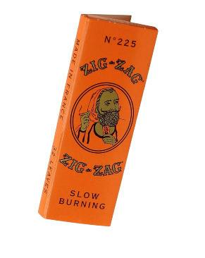Zig Zag Orange - 1 1/4