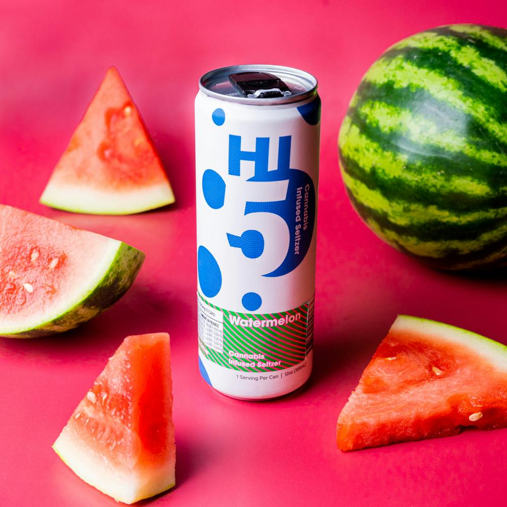 Hi5 | Watermelon | 5mg Seltzer at Seaside Cannabis Company | Best Dispensary on Cape Cod