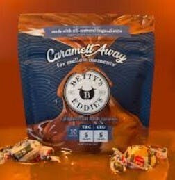 Betty's Eddies | Caramel Chews | 50mg THC 50mg CBG
