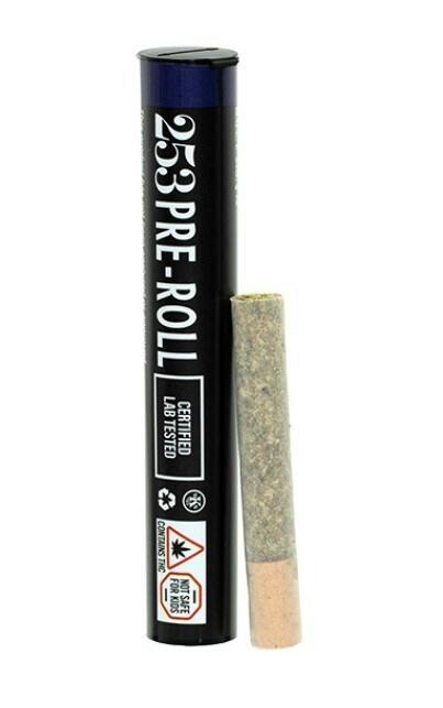 253 | Subzero (I) | 1.0g Pre-Roll cannabis product
