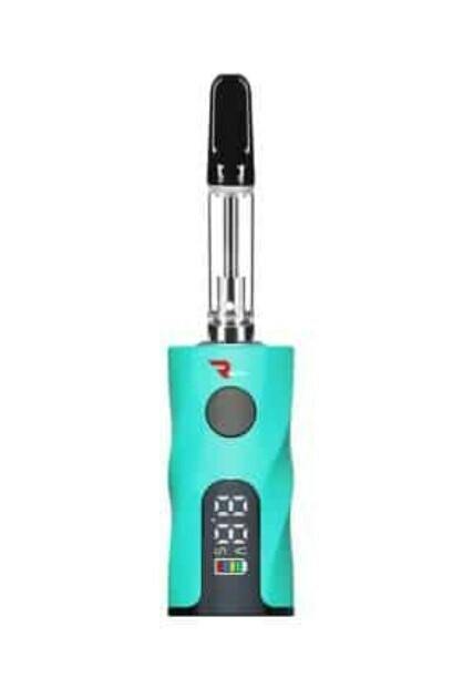 Rokin Pillar Battery | Light Blue at Seaside Cannabis Company | Best Dispensary on Cape Cod