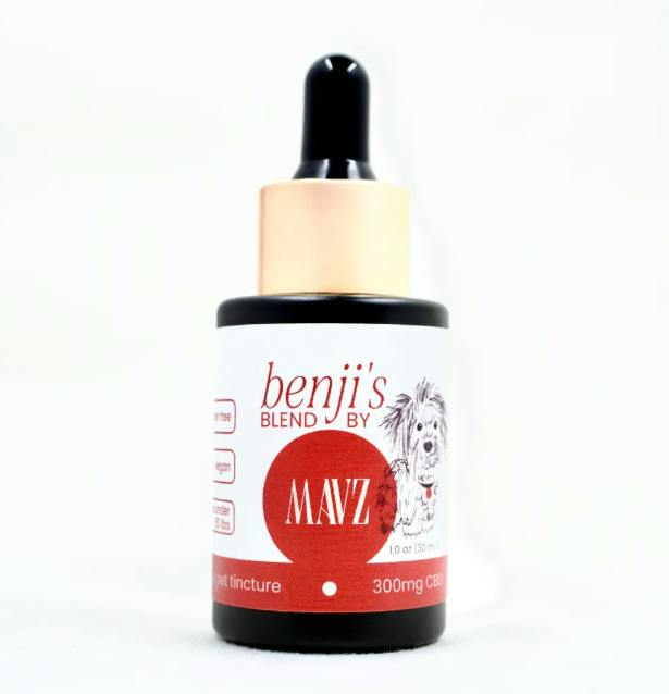 MAVZ | Benji's Blend CBD Pet Tincture | Small Pet <50lbs at Seaside Cannabis Company | Best Dispensary on Cape Cod