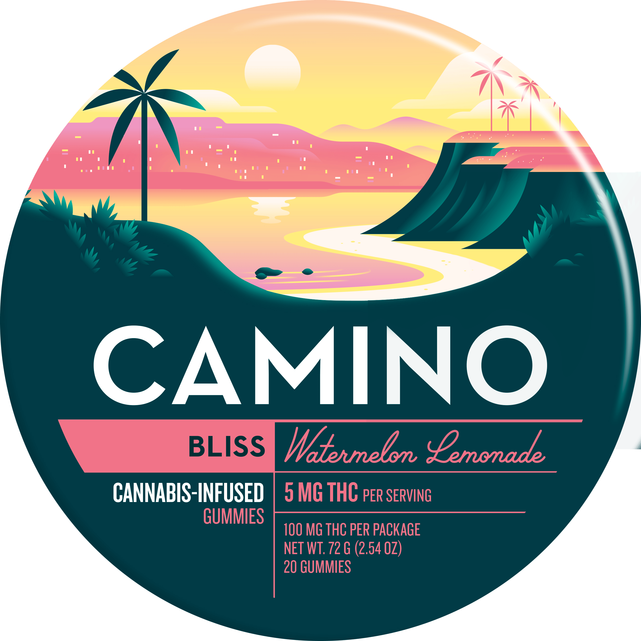Camino | Watermelon Lemonade | 100mg Gummies