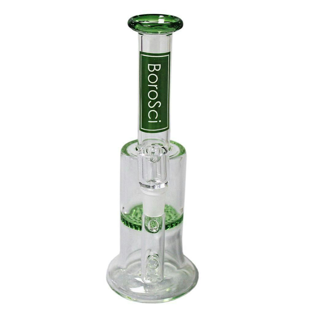 Borosci - Glass Rig 7" Honeycomb - Green
