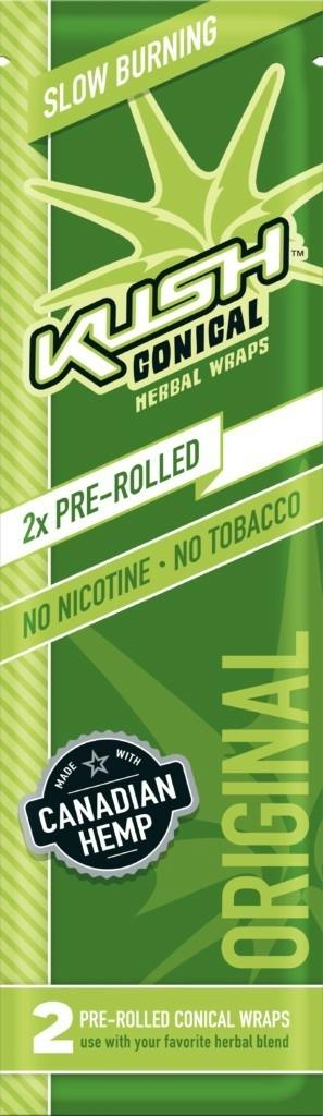 Kush Cones - Hemp Wrap - Original - 2 pack