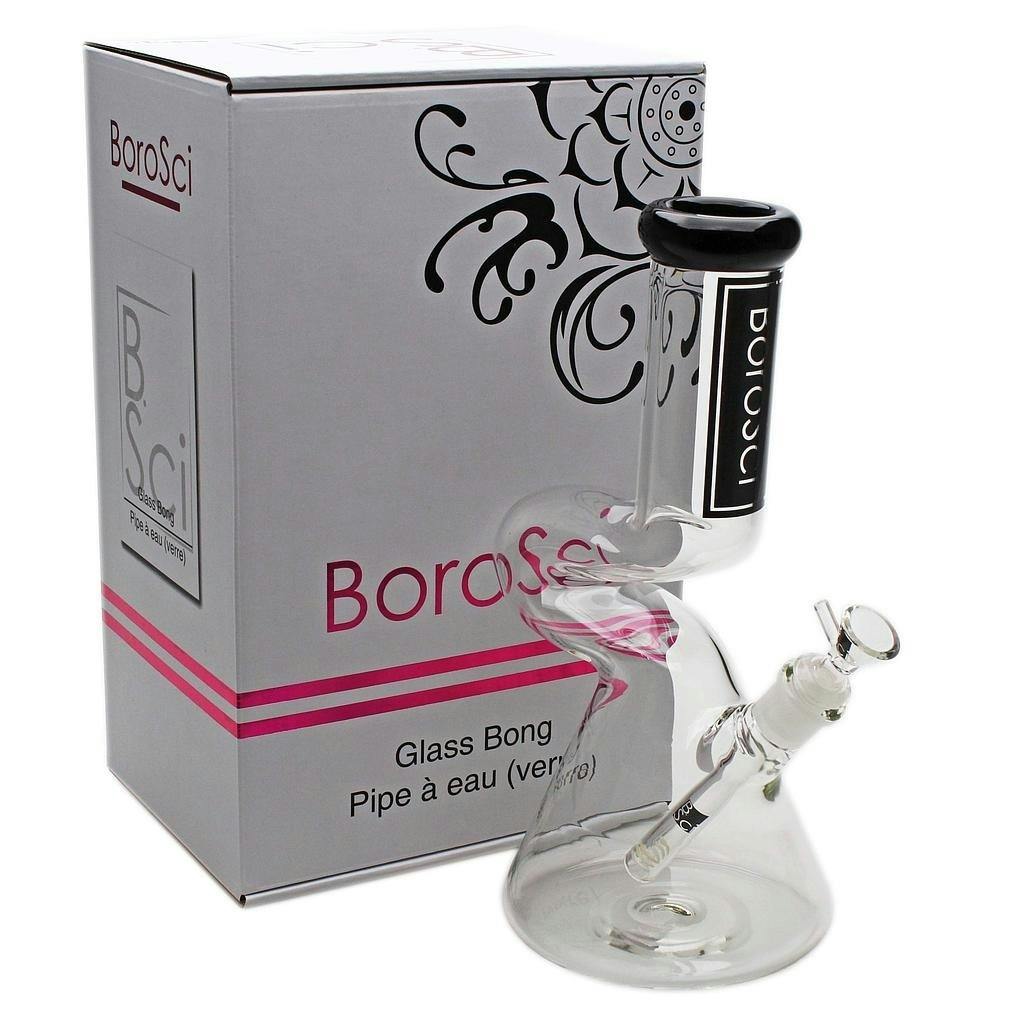 Borosci - 12" Loop Beaker - Black