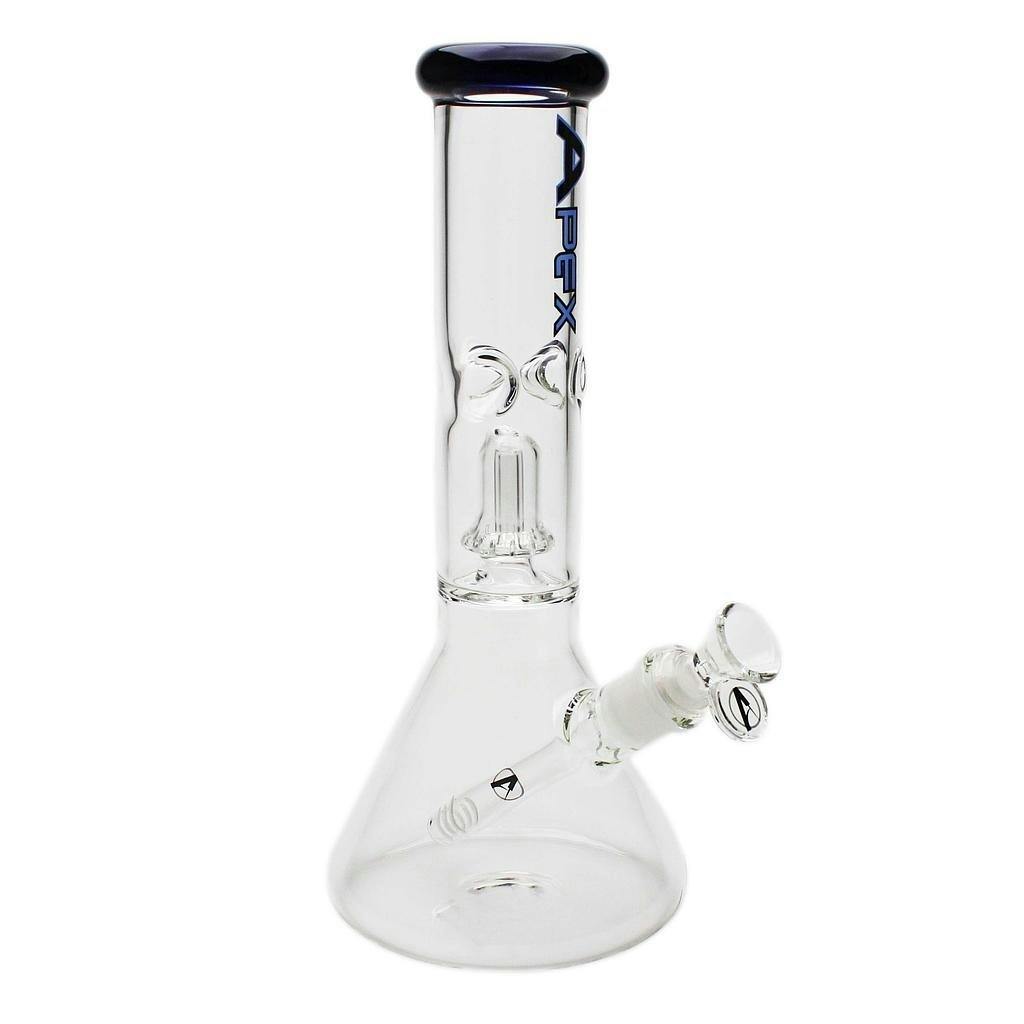Apex - 12" Full Size Single Dome Perculator Beaker Bong