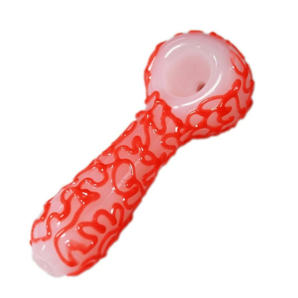 Borosci - Squiggly Glass Pipe - 4"