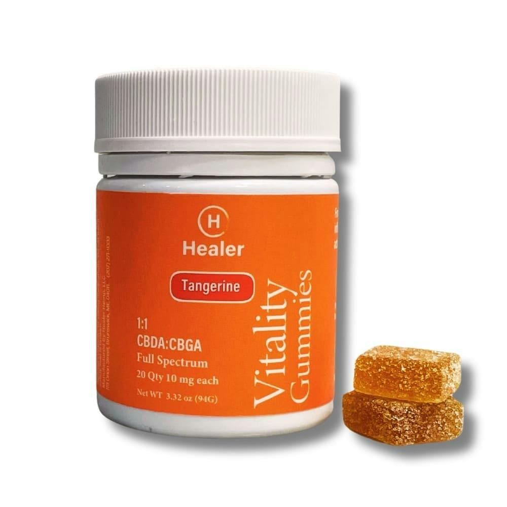 Tangerine 1:1 CBGA:CBDA | 200mg Gummies