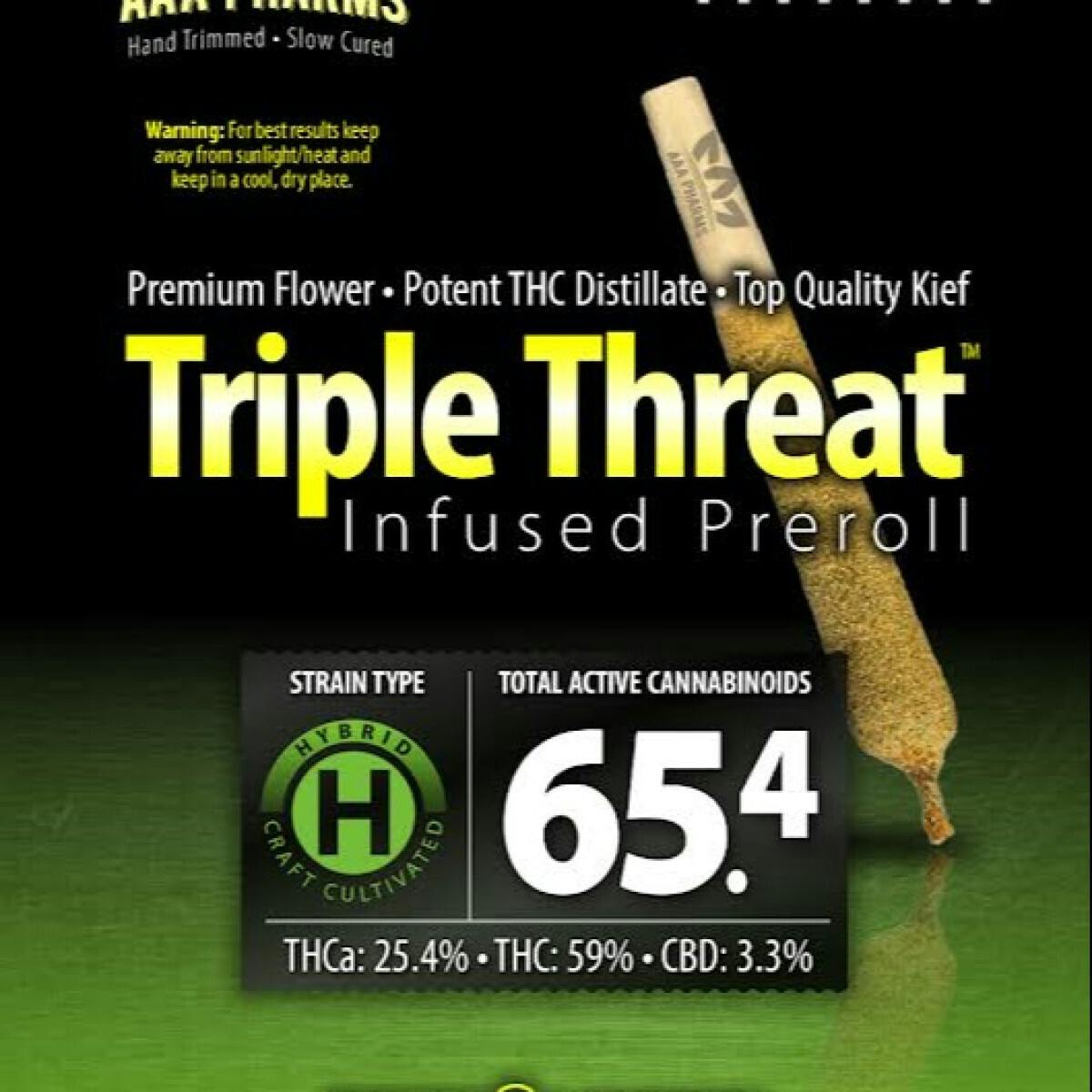 Hybrid | 0.95g Triple Threat Infused Preroll