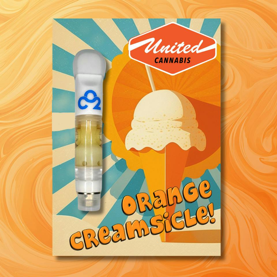 1/2g CO2 Cart | Orange Creamsicle cannabis product