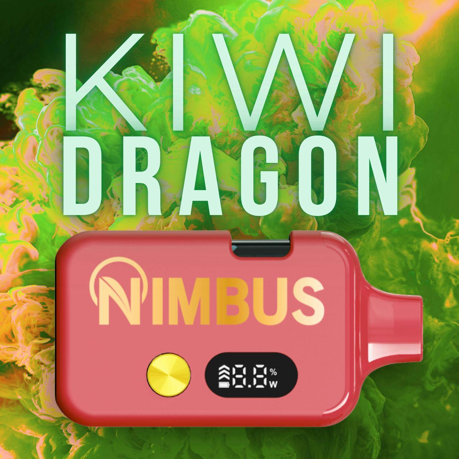 1000mg AIO Vape | Kiwi Dragon