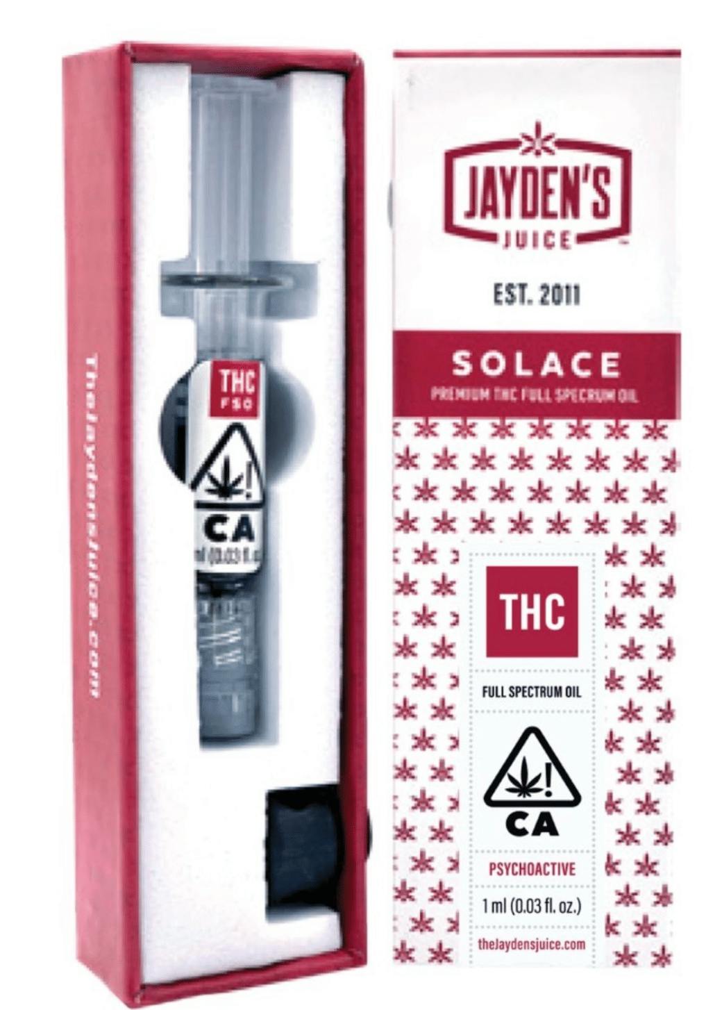 Jayden's Juice - THC Solace FSO syringe |1ml