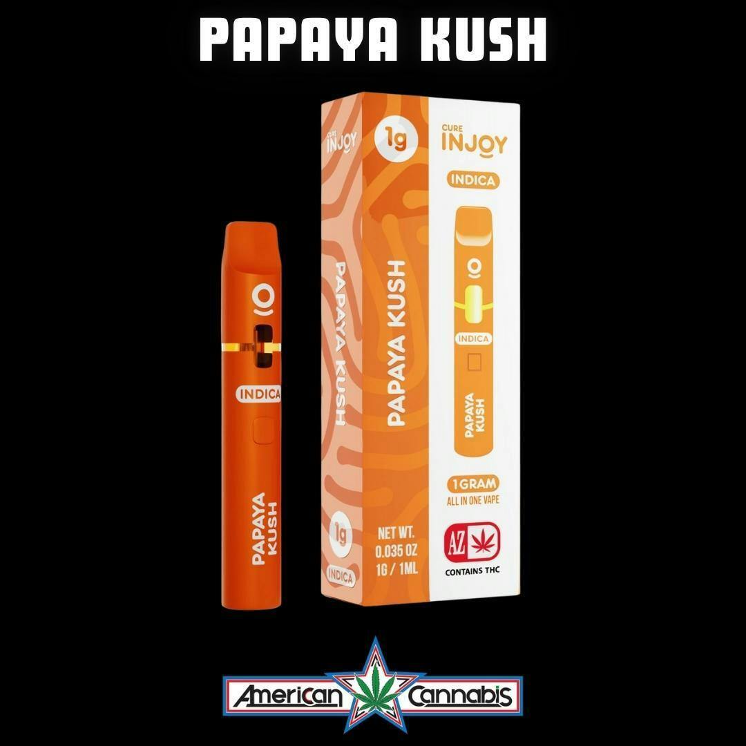 [Cartridge] Cure INJOY Papaya Kush 2g [Indica]