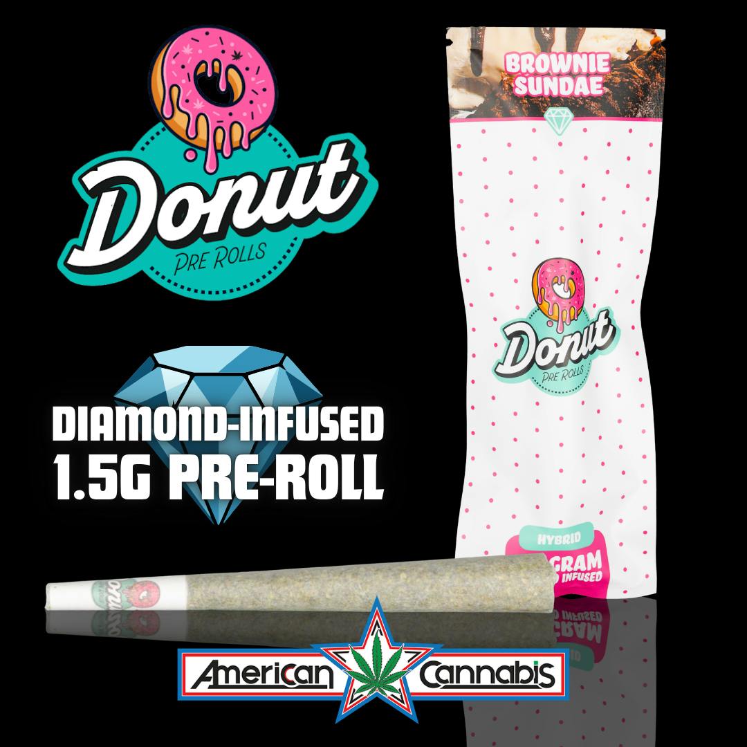 [Pre-Roll Infused] Donut Root Beer Float 1.5g [Indica]