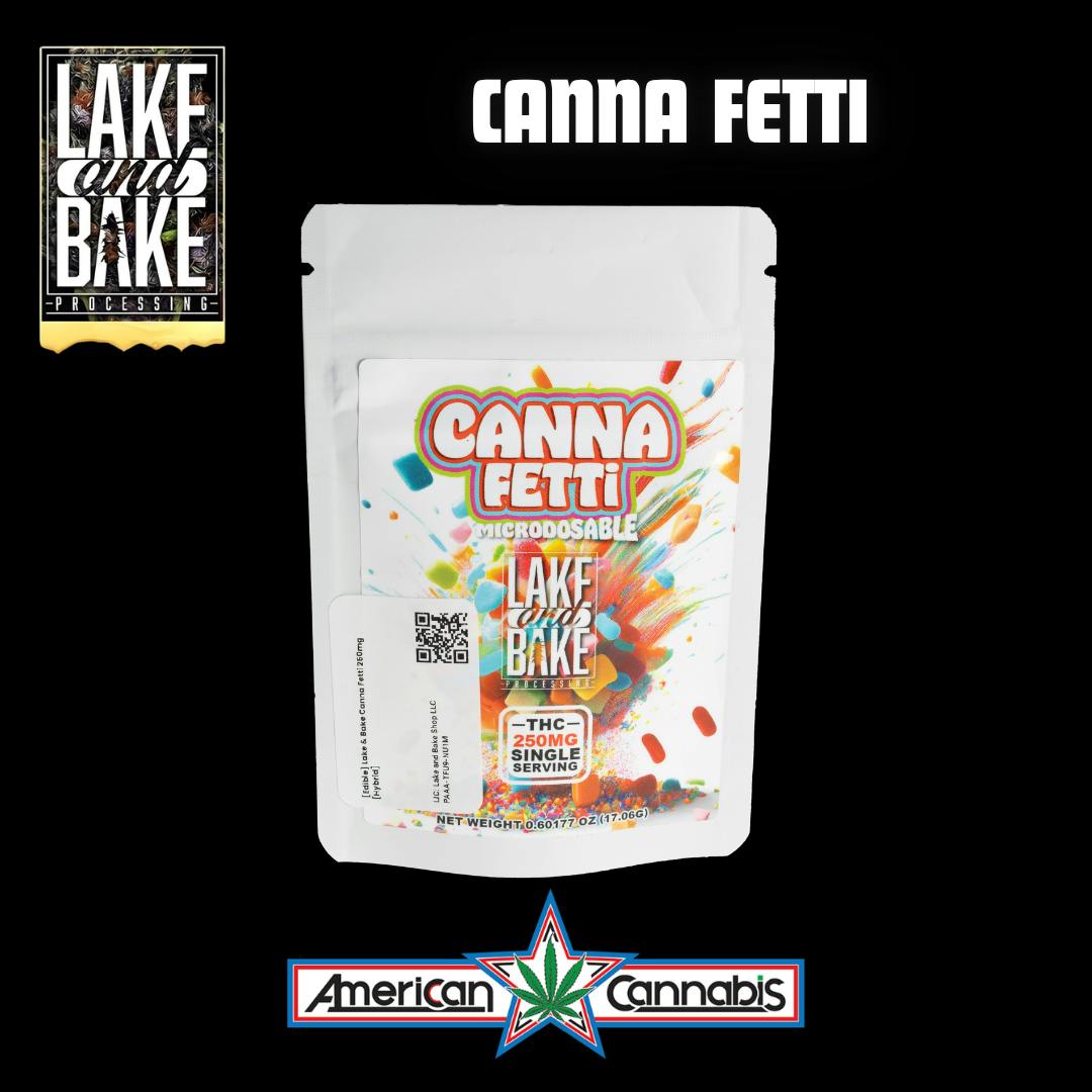 Lake Bake Canna Fetti