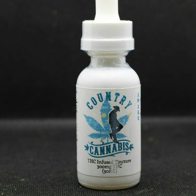 $25 | 1:1 600mg Tincture | Country Cannabis | Awake