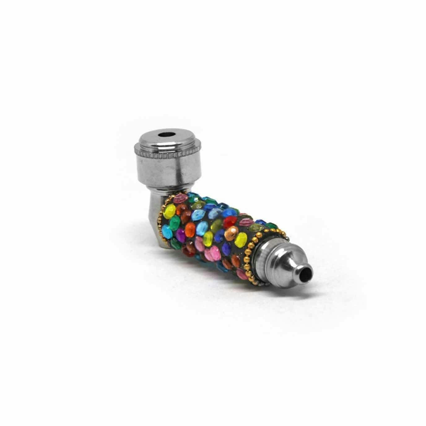 $5 | 3" Metal Pipe w/ Cap & Bling | 00139