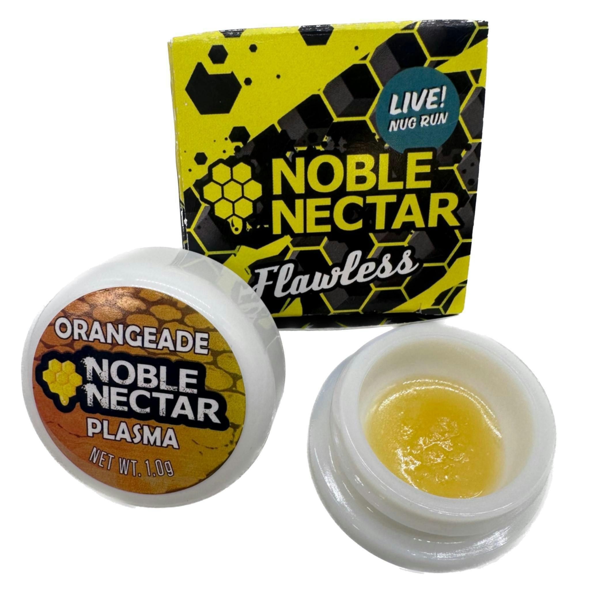 $18 | 1g Flawless Single Source Live Plasma | Noble Nectar | Orangeade