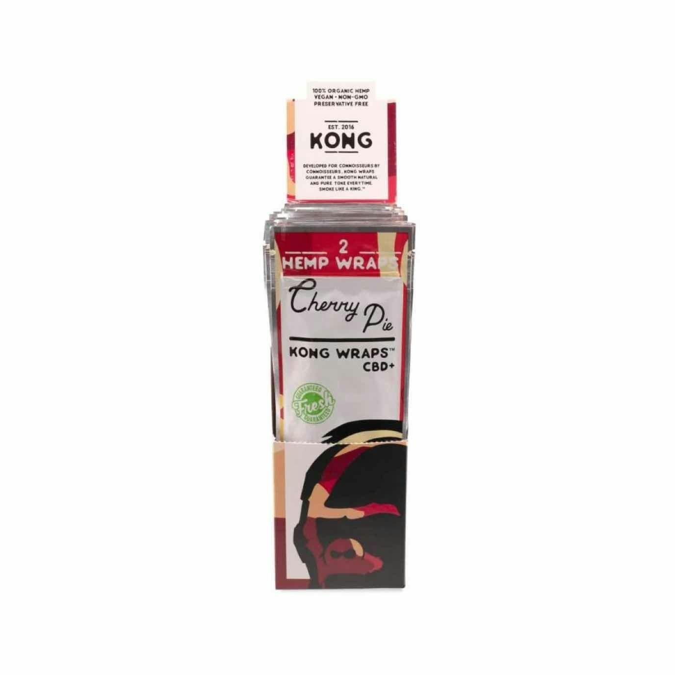$3 | Kong Wraps 2pk +CBD | Cherry Pie