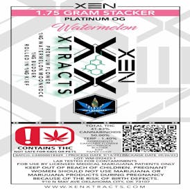 $22 | 1.75g Moonrock and Budder Stacker | Xen Xtracts | Watermelon