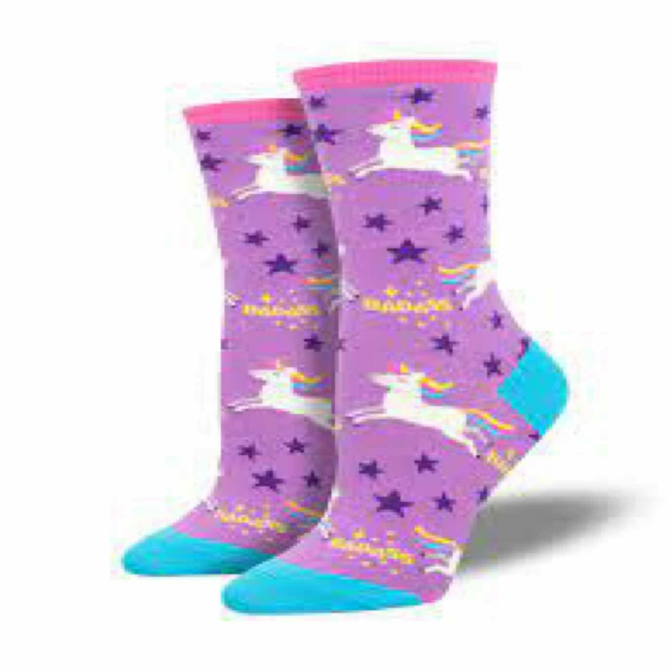 $8 | Badass Unicorn | Purple | Socksmith