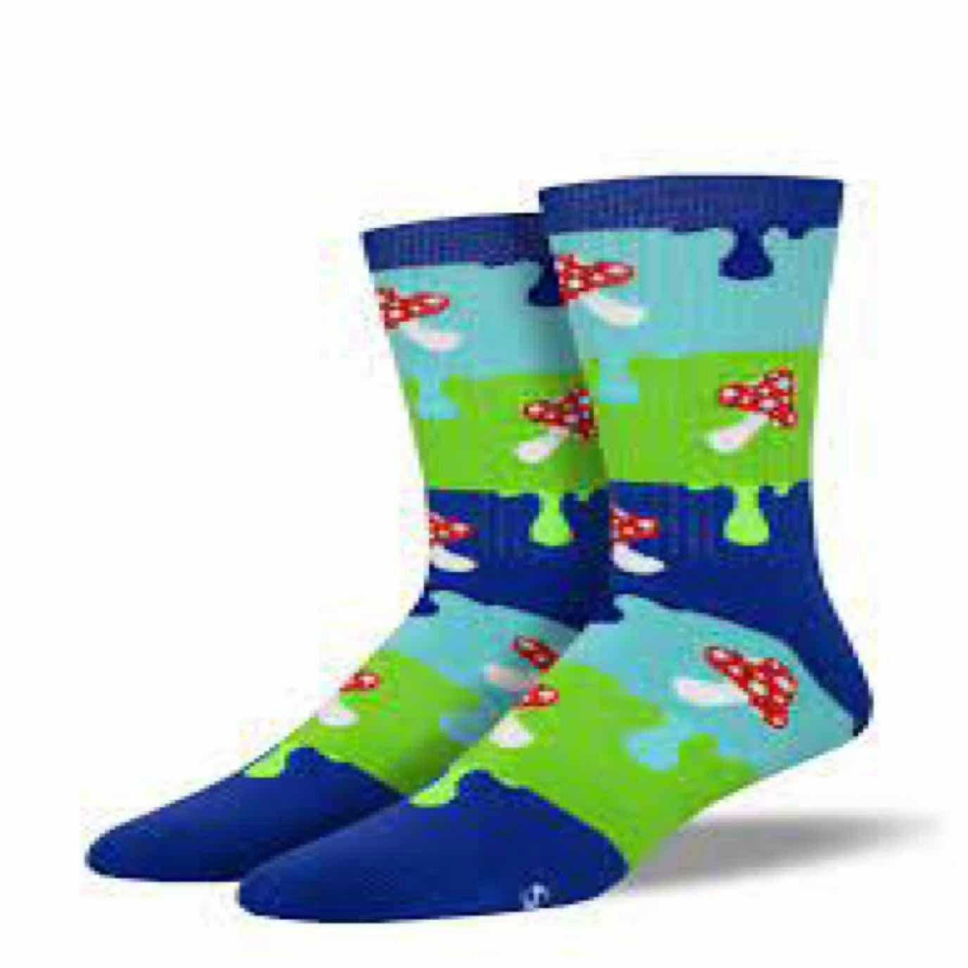 $12 | Shroom Dose | Blue | Socksmith
