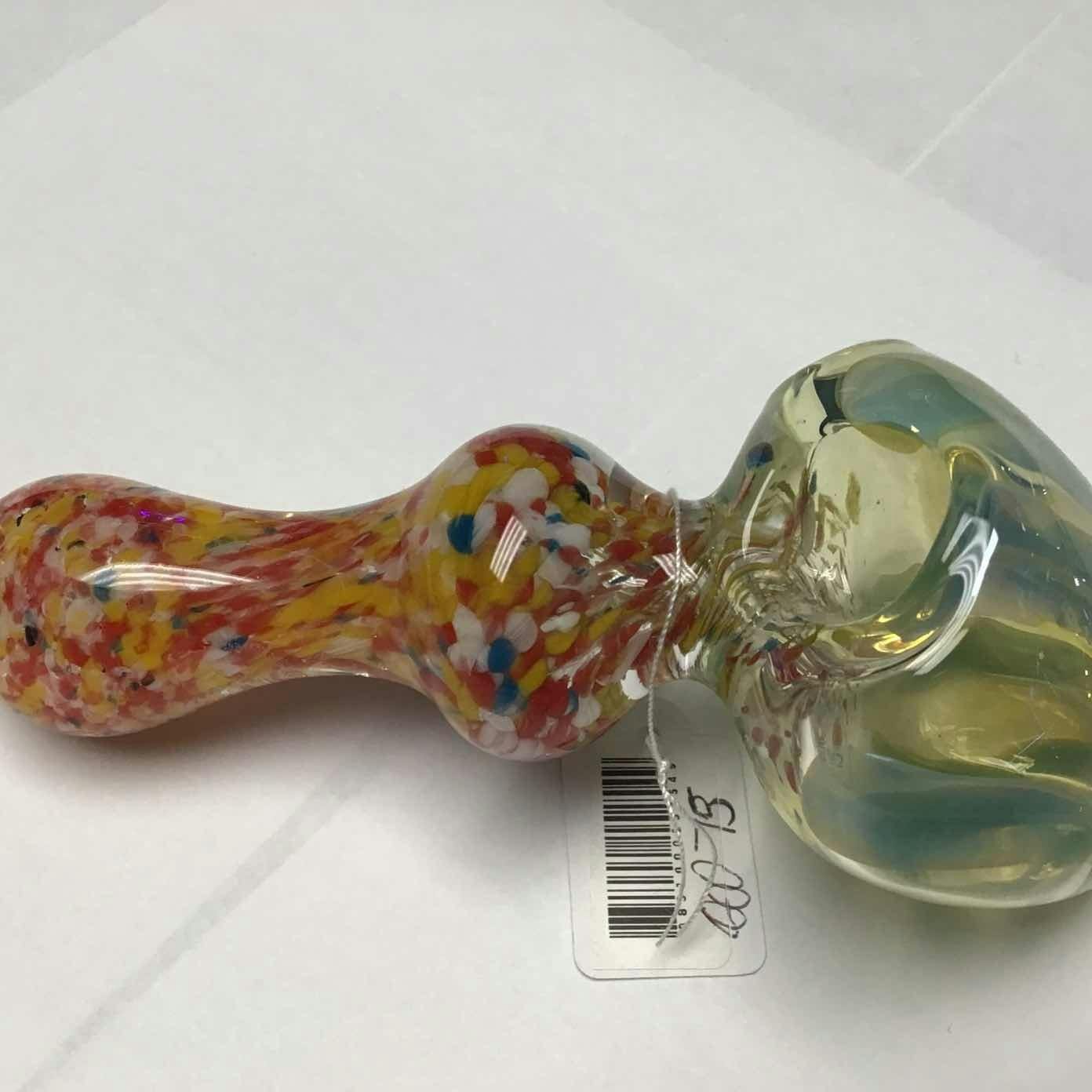 $40 Galactic Sunset Bulged Spoon Hand Pipe | 00075