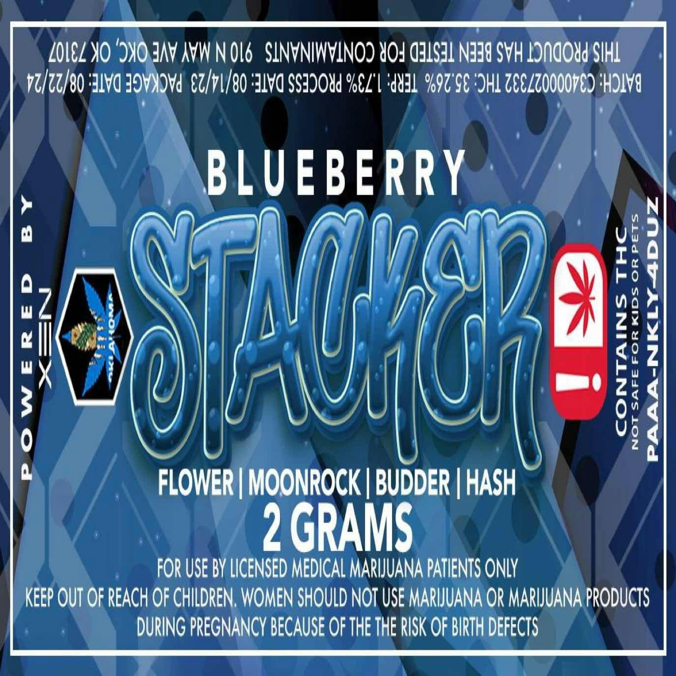 $22 | 2g Moonrock and Budder Stacker | Xen Xtracts | Blueberry