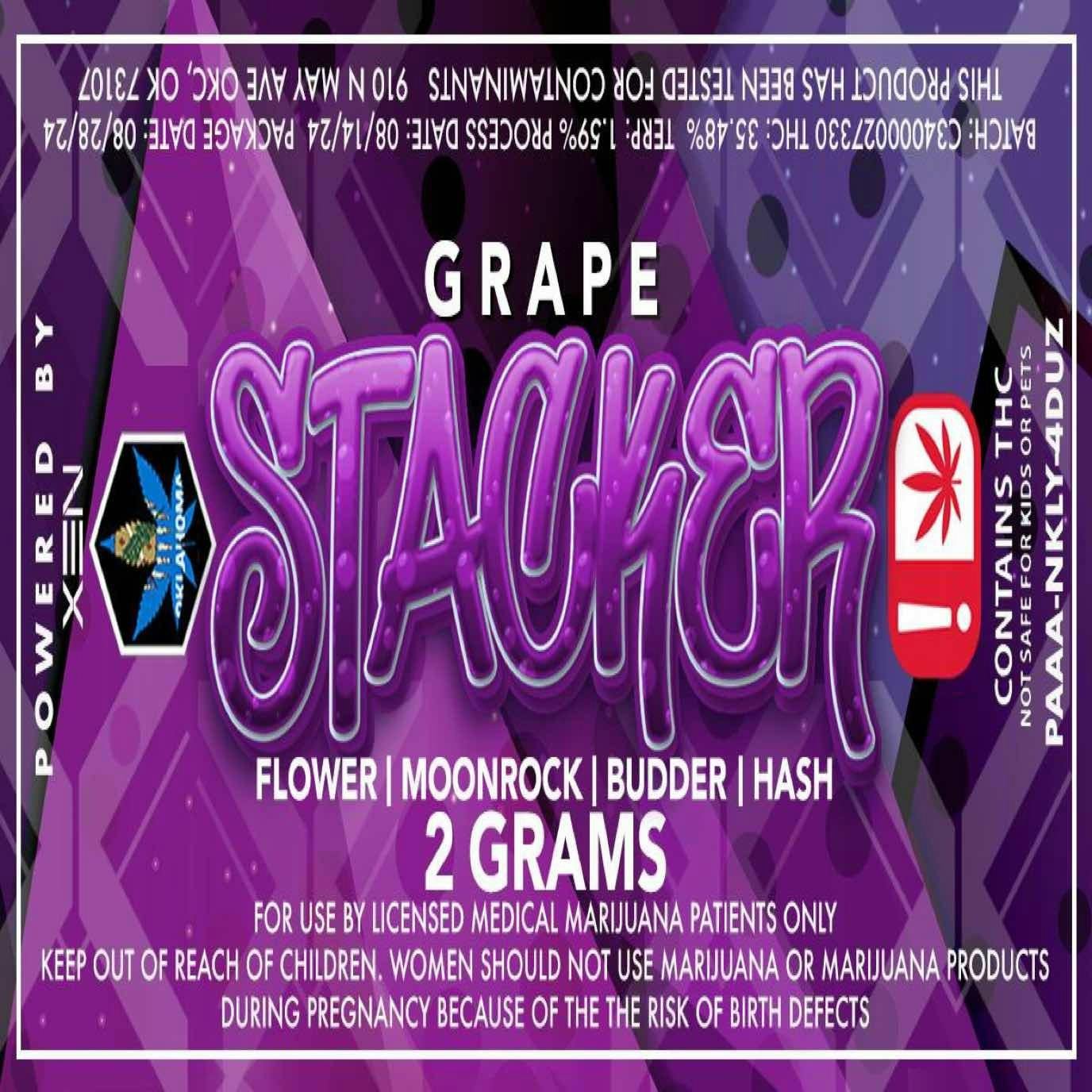 Moonrock And Stacker Grape