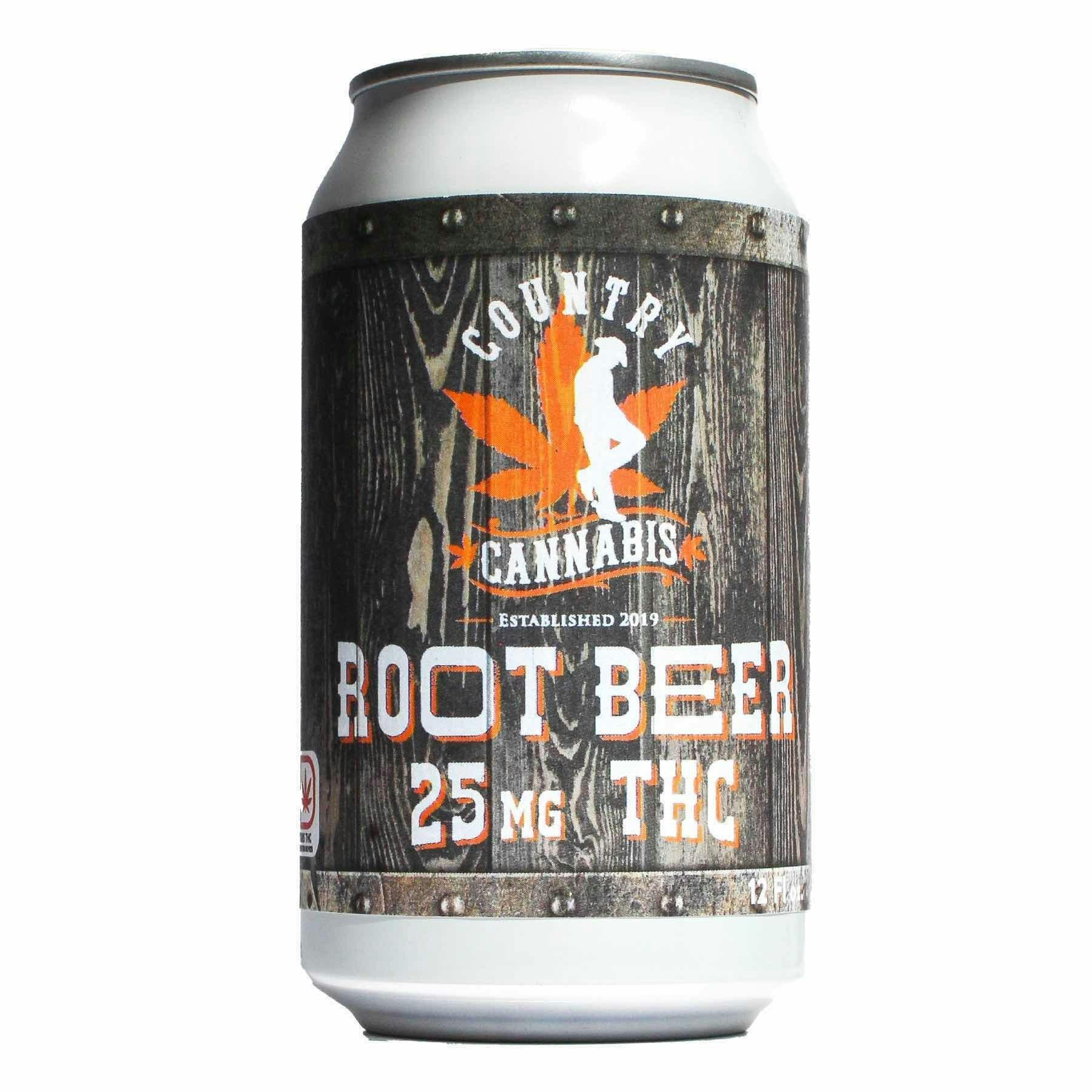 $6 | 25mg Soda | Country Cannabis | Root Beer
