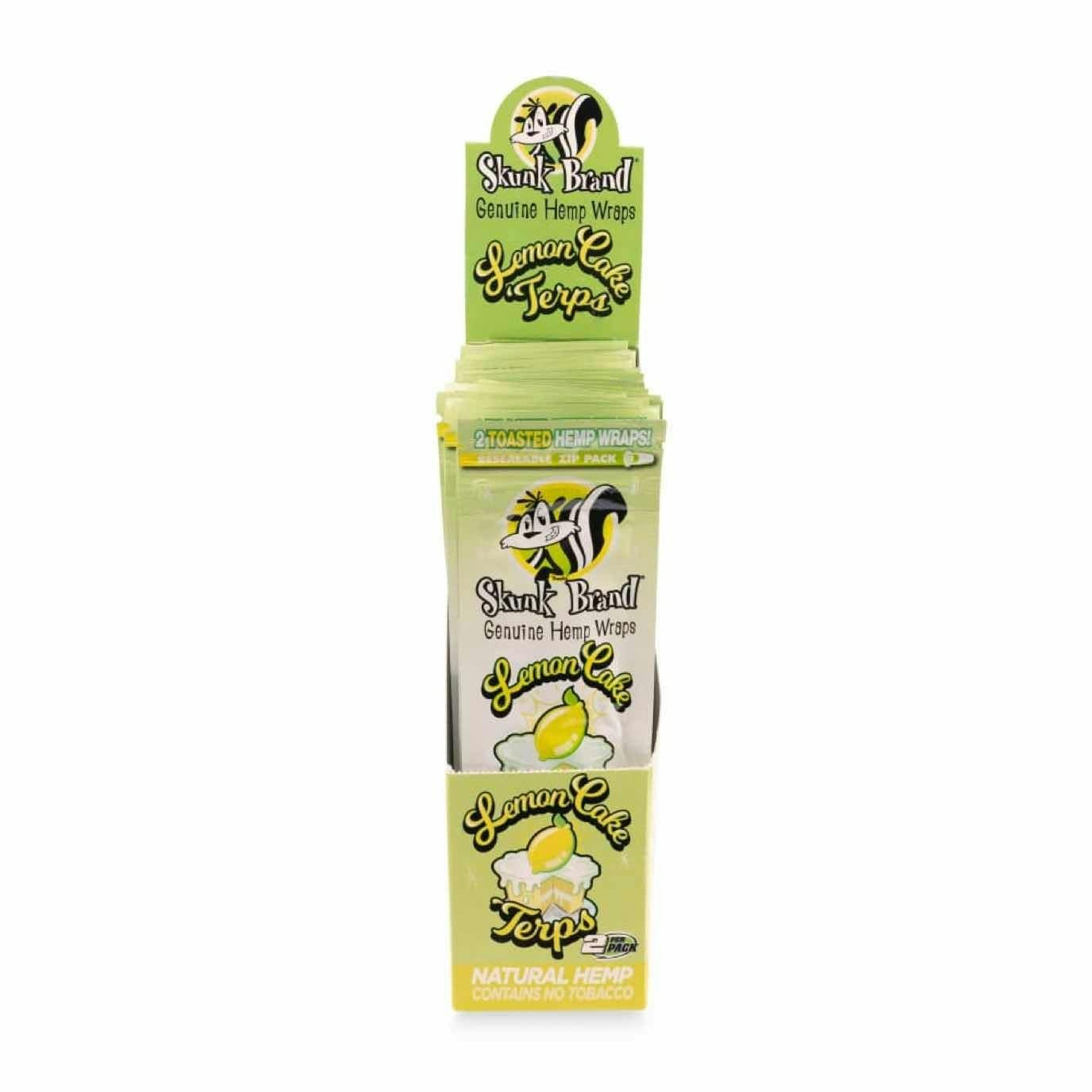 $2.25 | 2pk Hemp Wraps | Skunk Brand | Lemon Cake