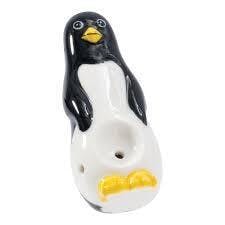 $15 | Ceramic Penguin Pipe | Wacky Bowlz | 517