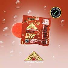 $5 | 250mg THC:CBD 1:1 Gummy SINGLE | Day Changers | Tasty Strawberry