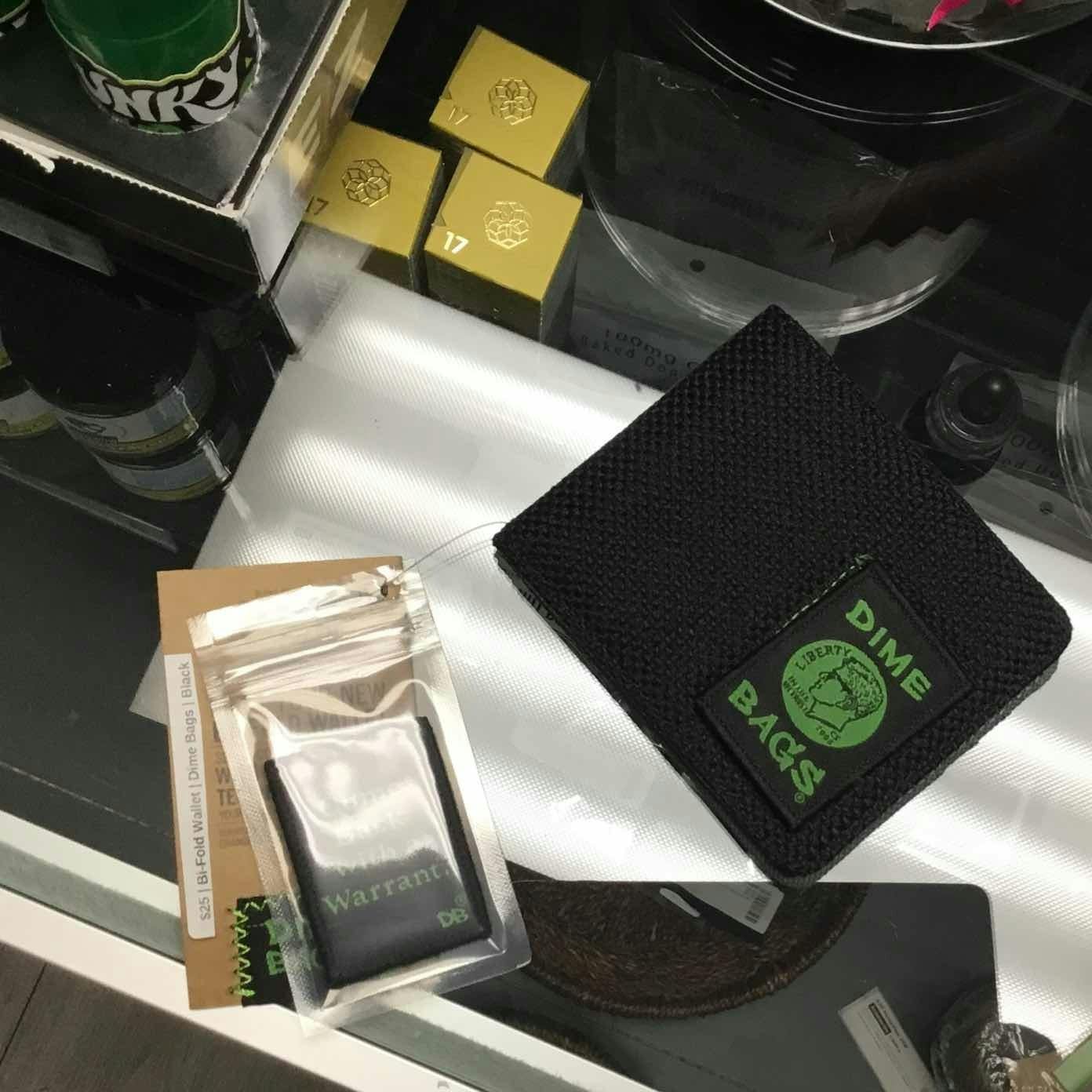 $25 | Bi-Fold Wallet | Dime Bags | Black
