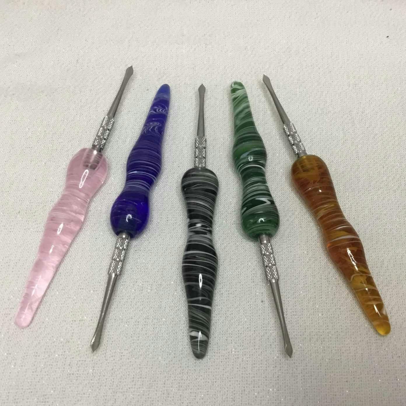 $5 | 6" Hybrid Glass & Metal Dabber | AAA Glasspipes | 557