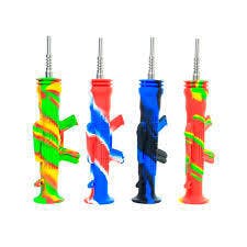 $15 | AK-47 Silicone Nectar Collector w/ Ceramic Tip | AAA Glass Pipes | 580