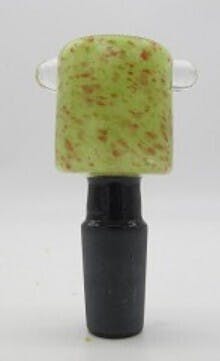 $10 | 14mm Fritz Joint Colored Galss Dry Bowl | AAA Glass Pipes | 0640